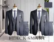 3-Piece Turkey Suit (Jacket, Vest, Pants) - Ash - 4