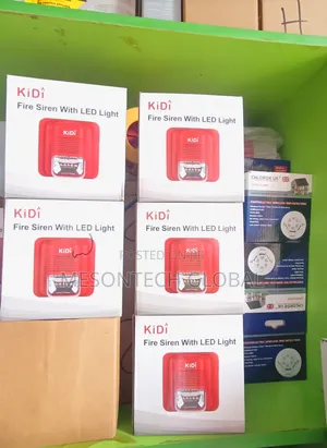 KiDi Fire Siren da Fitilar LED/Kiran Agajin Wuta