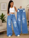 Alo Boxer-Detail Boyfriend Jeans - 2