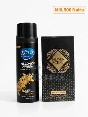 Karis All Day Fresh Amaze Deodorant 200ml + Heaven Scent EDT 100ml Combo