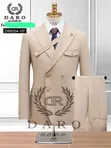 Daro Classic Double Breasted Suit - Ash - 1