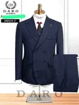 Daro Classic Double Breasted Suit - Ash - 2