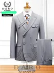 Daro Classic Double Breasted Suit - Ash - 4