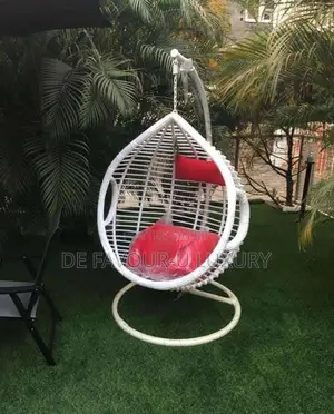 Home Interiors Brown Fabric Swing Chair