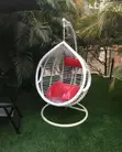 Home Interiors Brown Fabric Swing Chair - 2