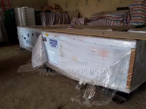 Low-Noise Perkins 12KVA Soundproof Generator - 1