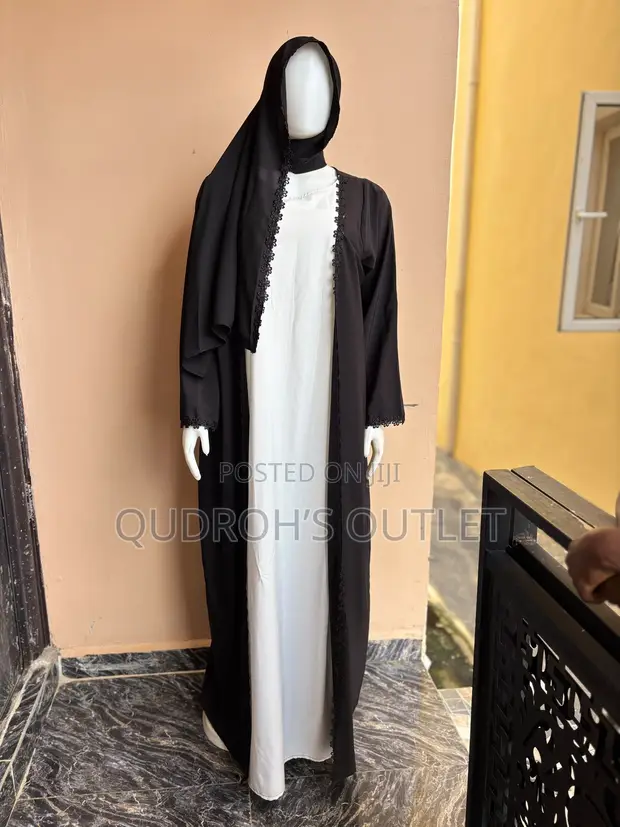 Women's Abaya with Veil - 1