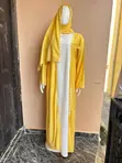 Women's Abaya with Veil - 4