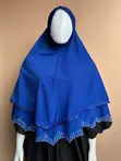 Big Fashion Hijab - Blue - 2