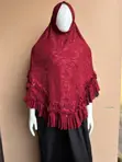Big Size Hijab - Red - 1