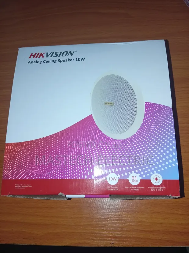 Hikvision 10W Analog Ceiling Speaker - 1