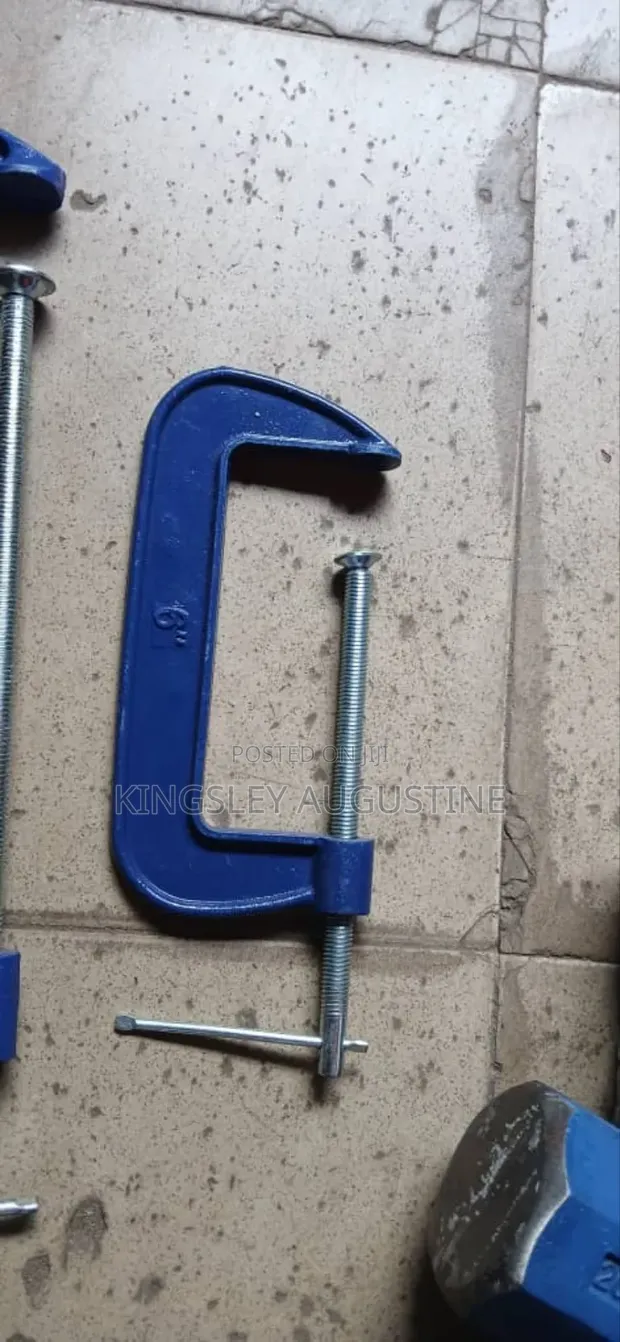 Brand New 6-Inch Hand G-Clamp - 1