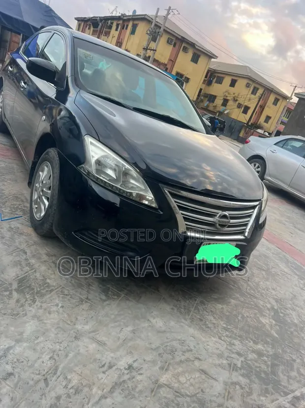 Nissan Sentra S 2014 Black - 1
