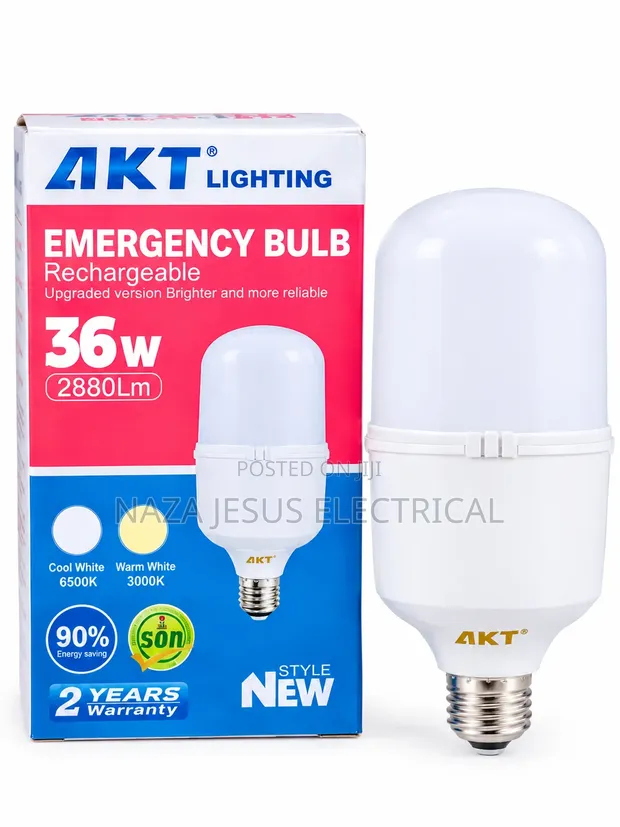 AKT 36W Rechargeable Emergency Bulb 2880Lm - 1