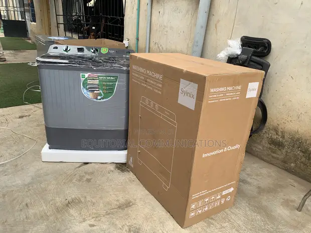 Syinix E8WTMN 8.5KG Twin Tub Manual Washing Machine - 1