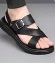 NigerLeather Takalmi Na Maza Launi Brown - 1