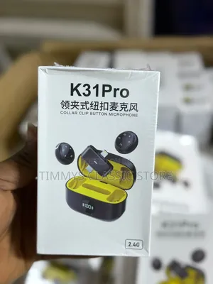 K31pro Collar Clip Button Microphone (Type-C & iPhone)