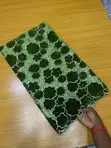 Swiss Velvet Lace Fabric - Wine - 2
