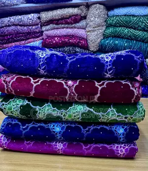 Swiss Velvet Lace Fabric - Ruwan Ji