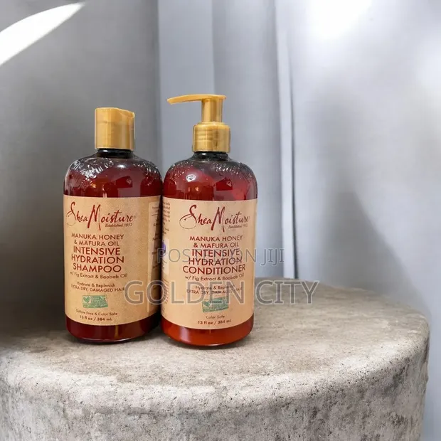 SheaMoisture Manuka Honey Intensive Hydration Shampoo & Conditioner - 1