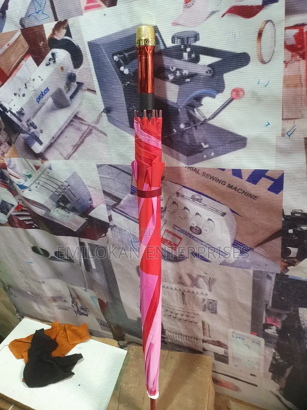 Cup Long Umbrella - Red - 1