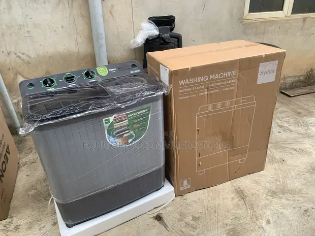 Syinix 8.5KG Twin Tub Washing Machine - 1