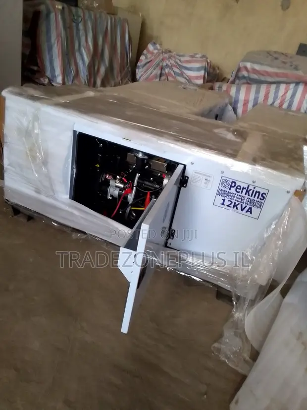 Gaskiyar Perkins 12KVA Silent Diesel Generator - 1