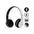 P47 Wireless Bluetooth 5.0 Foldable Stereo Headphones - White - 2
