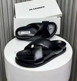 Jil Sander Leather Slippers - Brand New