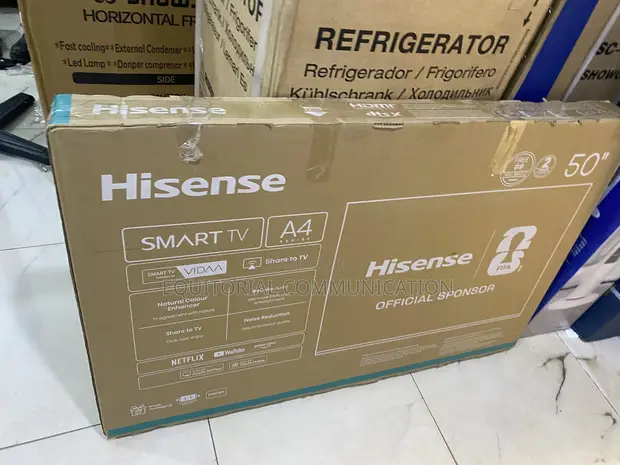 Hisense 50-Inch A4 Series Smart TV (50A40QSV) - 1