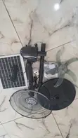 SPL Rechargeable Solar Powered Fan - 1