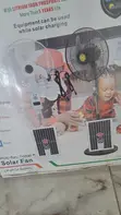 SPL Solar Powered Rechargeable Fan - 2