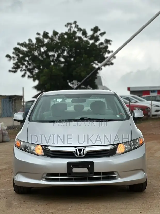 2012 Honda Civic EX-L Sedan Silver - 1