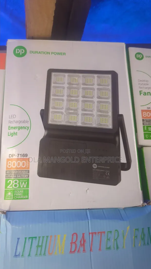 DP LED Solar Emergency Light - 1