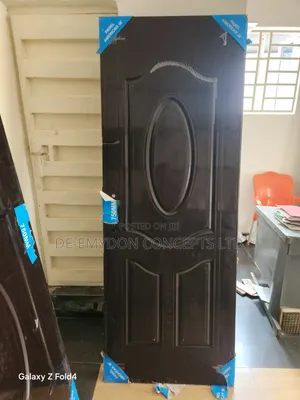 Superdoor Steel Panel Room Door - Brown