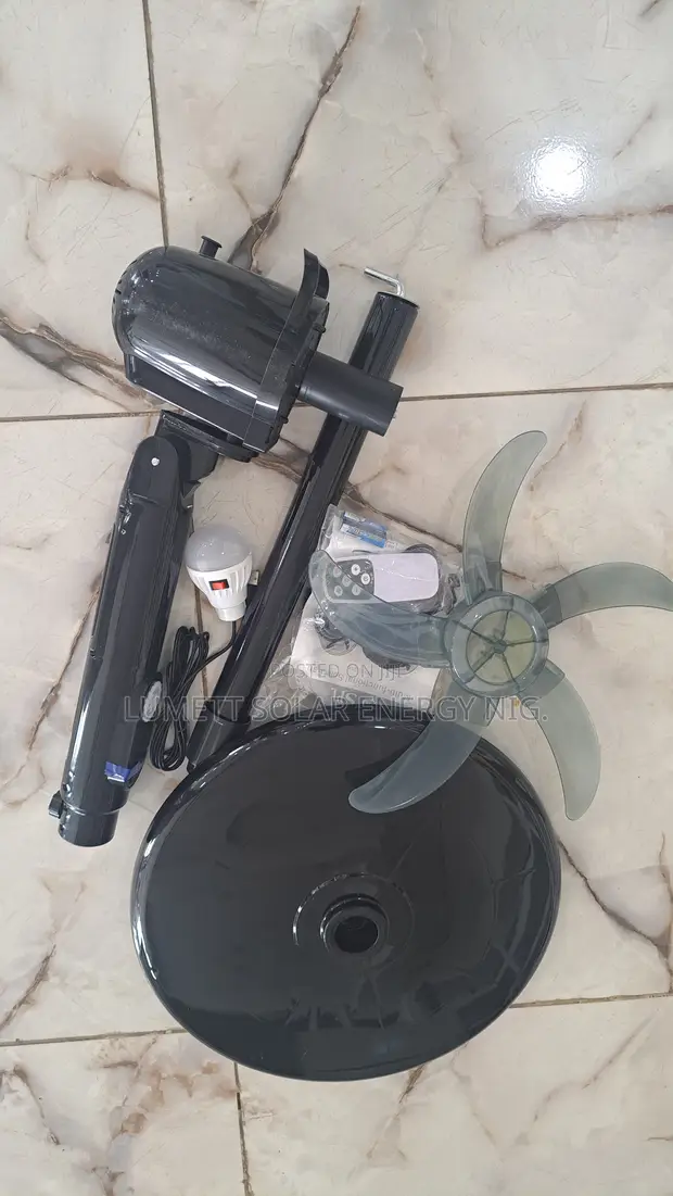 SPL Rechargeable Solar Fan - 1