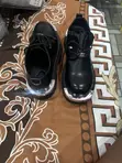 Balenciaga Bakin Leda Loafers - Girman 46 - 3