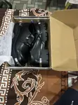 Balenciaga Bakin Leda Loafers - Girman 46 - 5