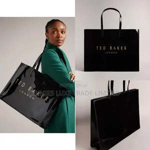 Ted Baker Crinkon Babban Icon Tote Bag - Baki