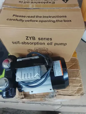 ZYB Self-Priming Electric Diesel, Fuel & Oil Transfer Pump