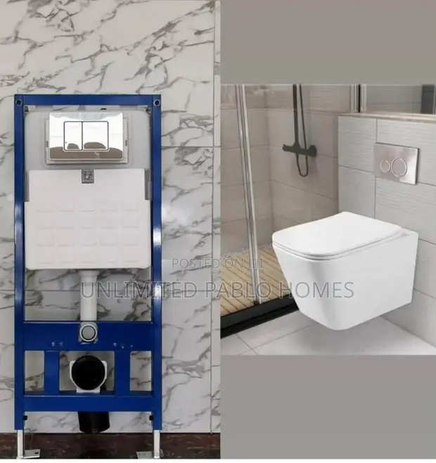 Luxury Modern Wall Hung WC Set - 1