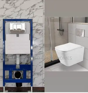 Luxury Modern Wall Hung WC Set
