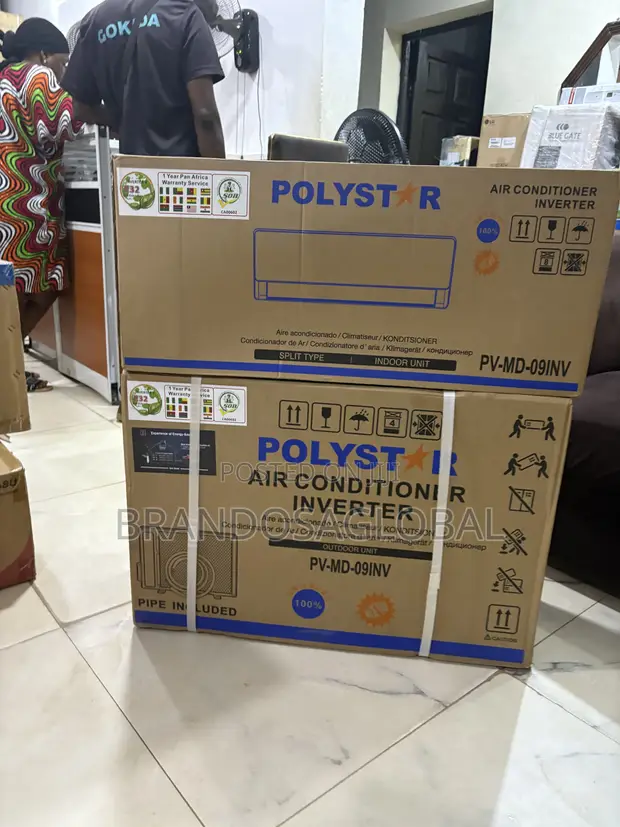 Premium Polystar PV-MD-09INV 1HP Inverter Room AC - 1