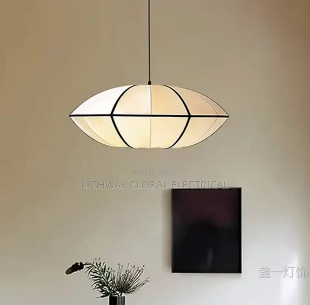 Japanese Style Zen Lantern Pendant Chandelier - 1