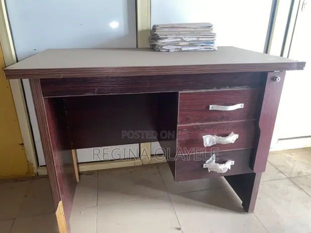 Used Nordic Table Office Wooden Table - 1