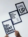 12x15 Inch Custom Motivational Quotes Frame - 1