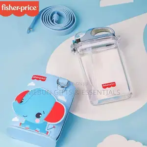 Fisher Children's Sport Straw Water Bottle
