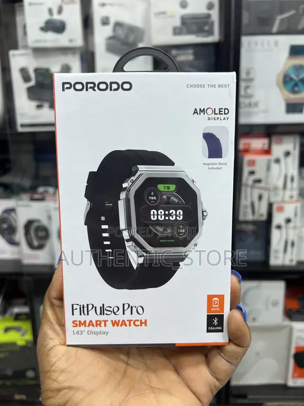 Porodo Fitpulse Pro Smartwatch - Brand New - 1
