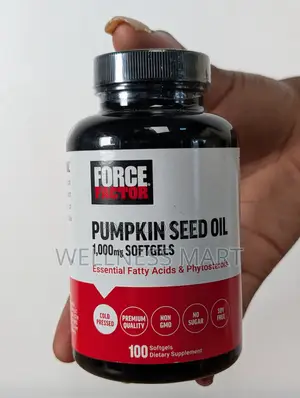 Force Factor Pumpkin Seed Oil Softgels - Prostate Support