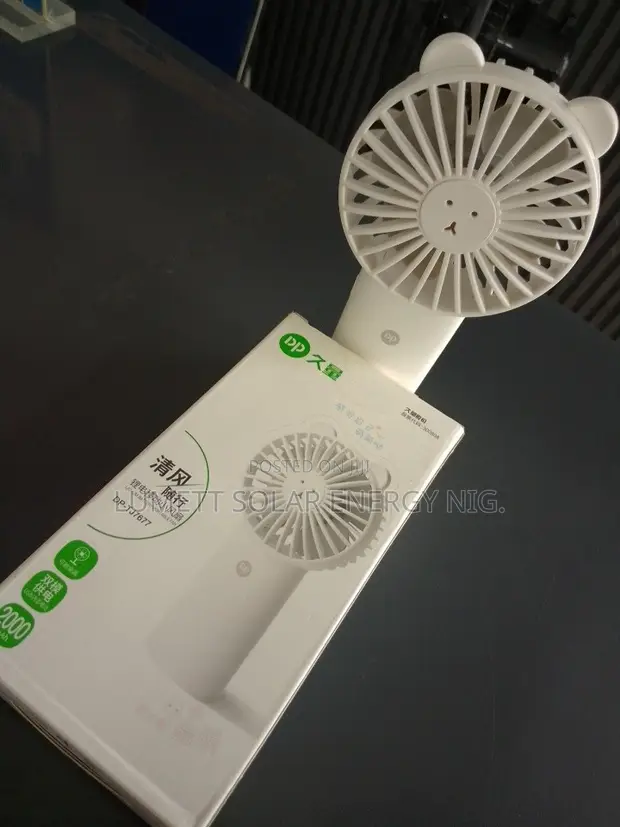 DP Mini Lithium Battery Handheld Rechargeable Fan - 1